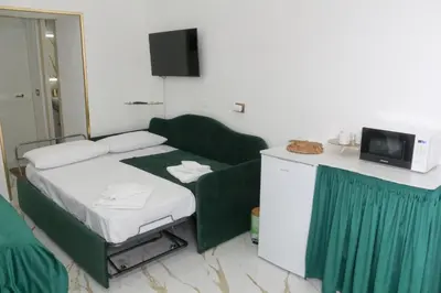 Letto o letti in una camera di Valeryroom