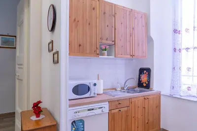 Cucina o angolo cottura di B&B Palazzo Sersale Napoli