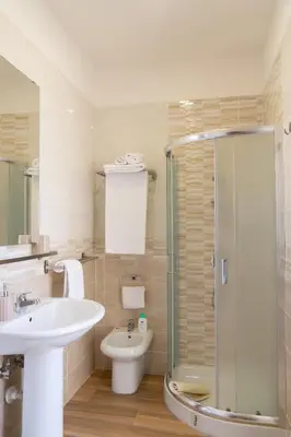 Bagno di B&B Palazzo Sersale Napoli