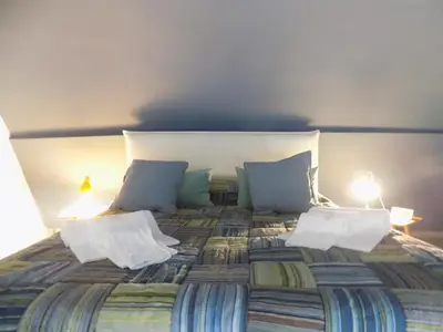 Letto o letti in una camera di Stupendo basso nel Cuore di Napoli