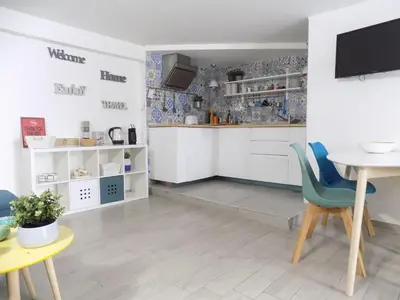 Cucina o angolo cottura di Stupendo basso nel Cuore di Napoli