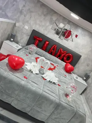 Letto o letti in una camera di Cuore Napoletano