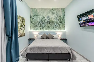 Letto o letti in una camera di Casa DaLù