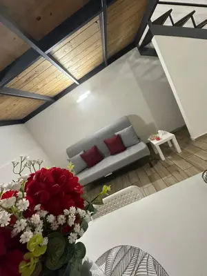 Area soggiorno di Aurora House