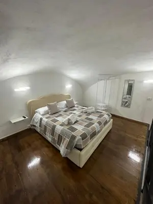 Letto o letti in una camera di Aurora House