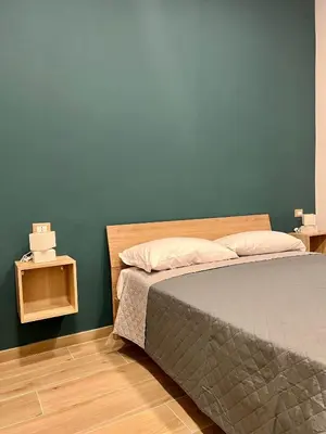 Letto o letti in una camera di Antico Borgo Rooms
