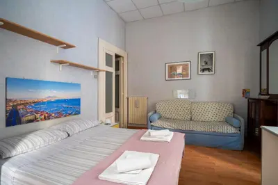 Letto o letti in una camera di La Casa di Pepo
