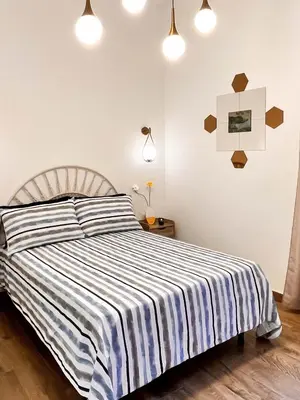 Letto o letti in una camera di Portico 32
