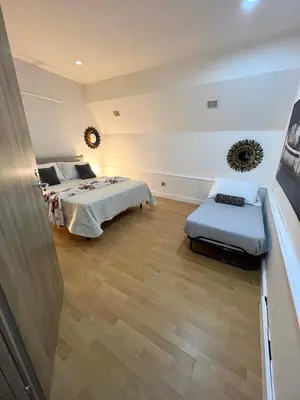 Letto o letti in una camera di Casa murales a Toledo