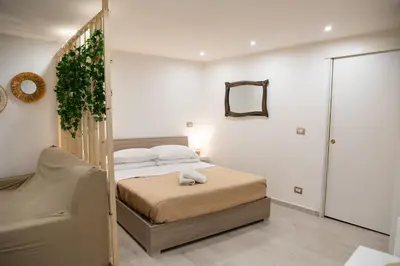 Letto o letti in una camera di Il Basso Mini Apartment