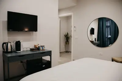 Letto o letti in una camera di Terra Mia Suite - Chi tene' o mare