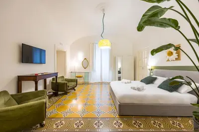 TV o dispositivi per l'intrattenimento presso Kea Home, entire house in the heart of Naples