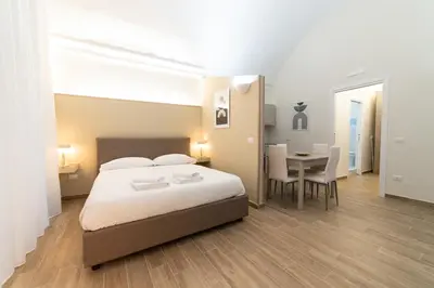 Letto o letti in una camera di Villari 48 Apartment - Appartamento 2