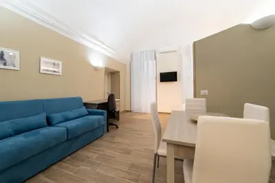 Area soggiorno di Villari 48 Apartment - Appartamento 2