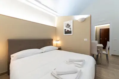 Letto o letti in una camera di Villari 48 Apartment - Appartamento 2