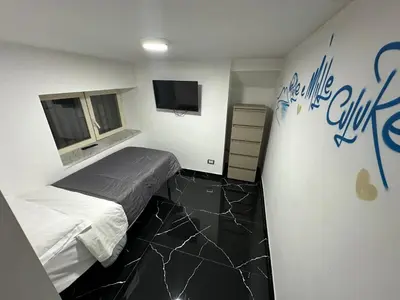 Letto o letti in una camera di 081Napolivacanze