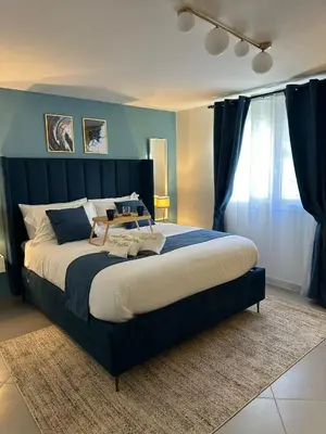 Letto o letti in una camera di PALAZZOREFICI