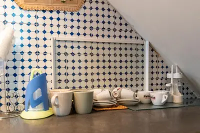 Set per la preparazione di tè e caffè presso Il Nido