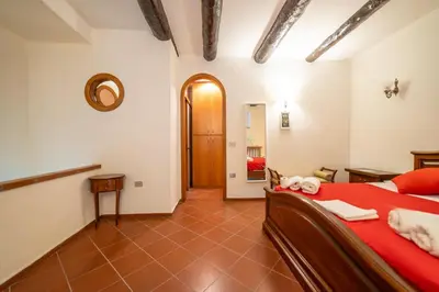 Letto o letti in una camera di Il Nido