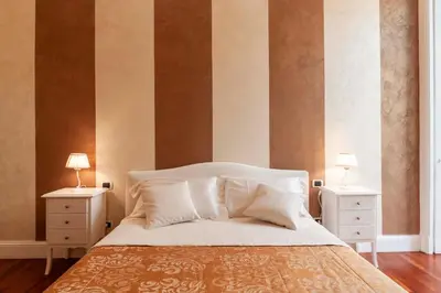 Letto o letti in una camera di Rifugio romantico a Napoli