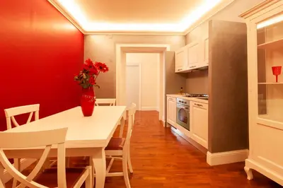 Cucina o angolo cottura di Rifugio romantico a Napoli