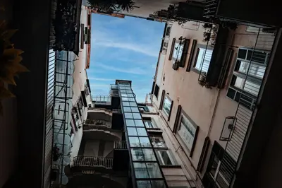 Planimetria di Napoli Oltre Rooms