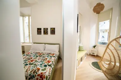 Letto o letti in una camera di B&B 4CELLA