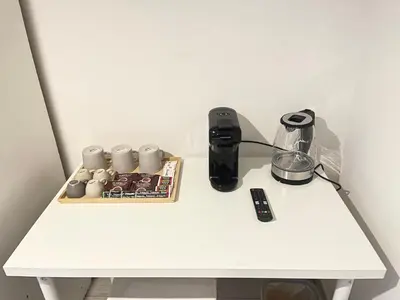 Set per la preparazione di tè e caffè presso House Caracciolo by Loveinthetravel