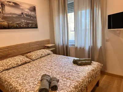 Letto o letti in una camera di Il Rifugio di Vesevo