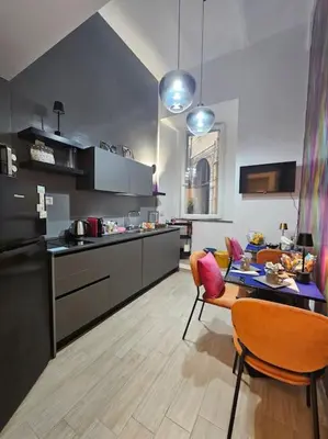Cucina o angolo cottura di Daymoon House Vanvitelli. Napoli