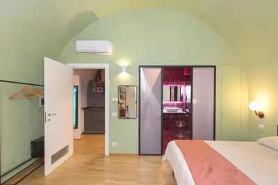 Letto o letti in una camera di A Casa Nostra