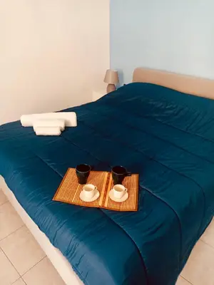 Letto o letti in una camera di La casa di Re Ferdinando II