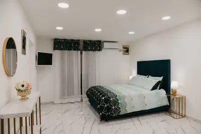 Letto o letti in una camera di Luca’s house