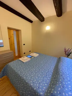 Letto o letti in una camera di Queen Carolina's Homes - Apartments in Old Town