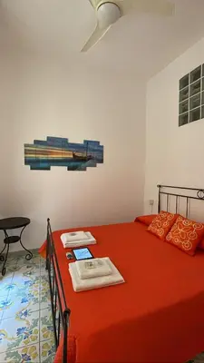 Letto o letti in una camera di Queen Carolina's Homes - Apartments in Old Town