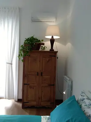 Letto o letti in una camera di Villino Italia