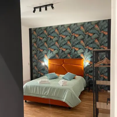 Letto o letti in una camera di Bausan44