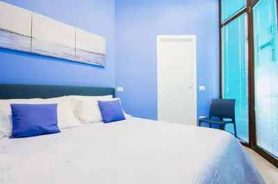 Letto o letti in una camera di Barone Home