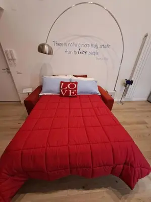 Letto o letti in una camera di Le Dimore Dell’Artista
