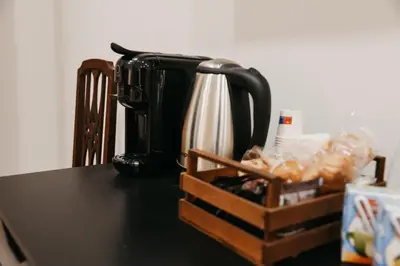 Set per la preparazione di tè e caffè presso Terra Mia suite