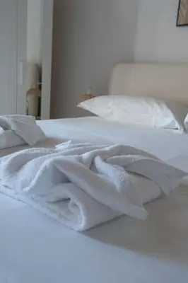 Letto o letti in una camera di Maison Julie By Dimorra