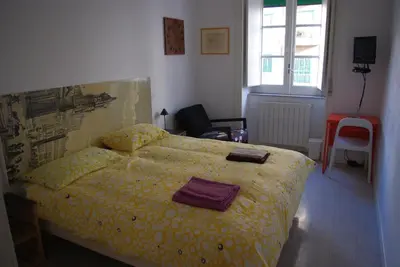 Letto o letti in una camera di Cebollitas B&B