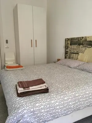 Letto o letti in una camera di Cebollitas B&B