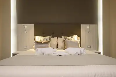 Letto o letti in una camera di DEDA & FOVE
