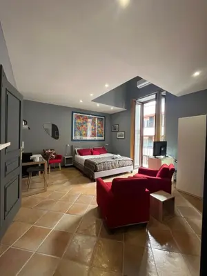 Letto o letti in una camera di Naples Luxury Suites B&B