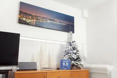 TV o dispositivi per l'intrattenimento presso Plebiscito Apartment