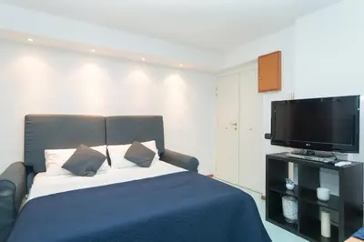 TV o dispositivi per l'intrattenimento presso Plebiscito Apartment