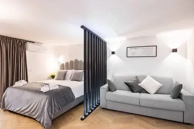 Letto o letti in una camera di La Casa del Sarto
