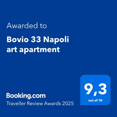 Certificato, attestato, insegna o altro documento esposto da Bovio 33 Napoli art apartment