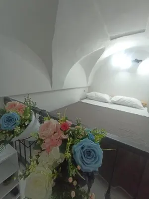 Letto o letti in una camera di Dana house
